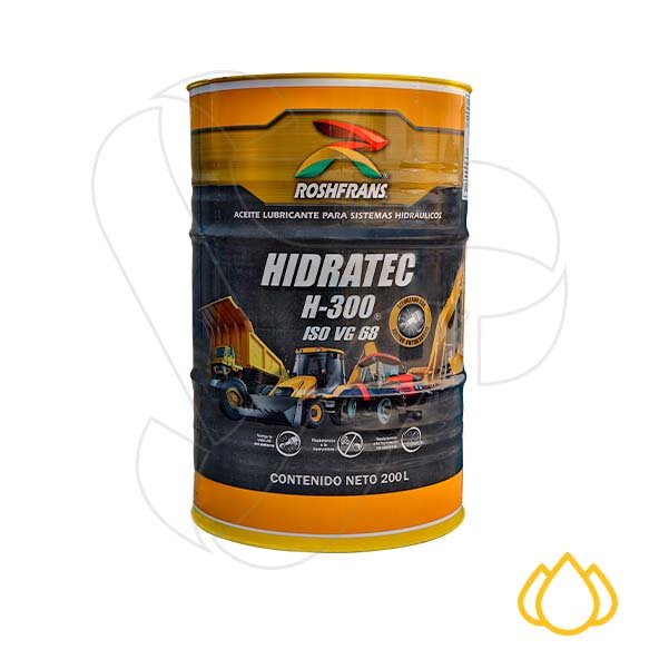 Aceite para sistemas hidráulicos ISO VG 68 – ROSHFRANS HIDRATEC H-300 ISO VG 68