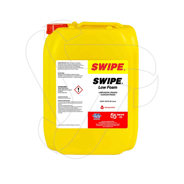 LOW-FOAM-min-1.png Limpiador líquido concentrado de baja espuma y desengrasante – SWIPE LOW FOAM