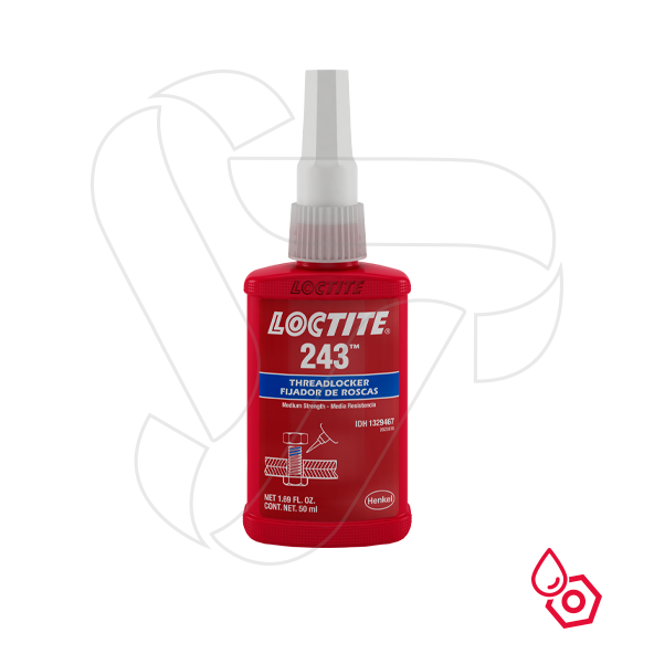 Fijador de roscas de resistencia media – LOCTITE 243